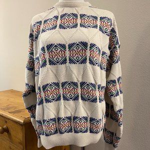 Vintage 80-90's Claiborne Pullover Knit Sweater-Sz XL
